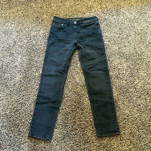 American Eagle black skinny jeans. Size 28x30.
